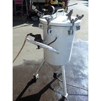 Comrpessed air sprayer for coating, ± 40 l